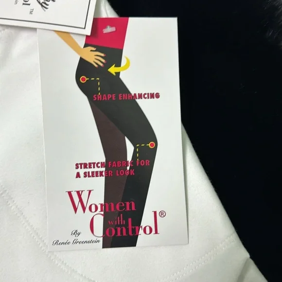 NWT Wicked by women with control white pants and skirt combo medium - Picture 5 of 7